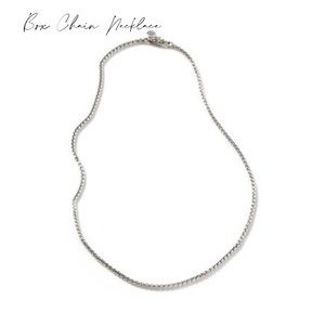 John Hardy box chain necklace new in box